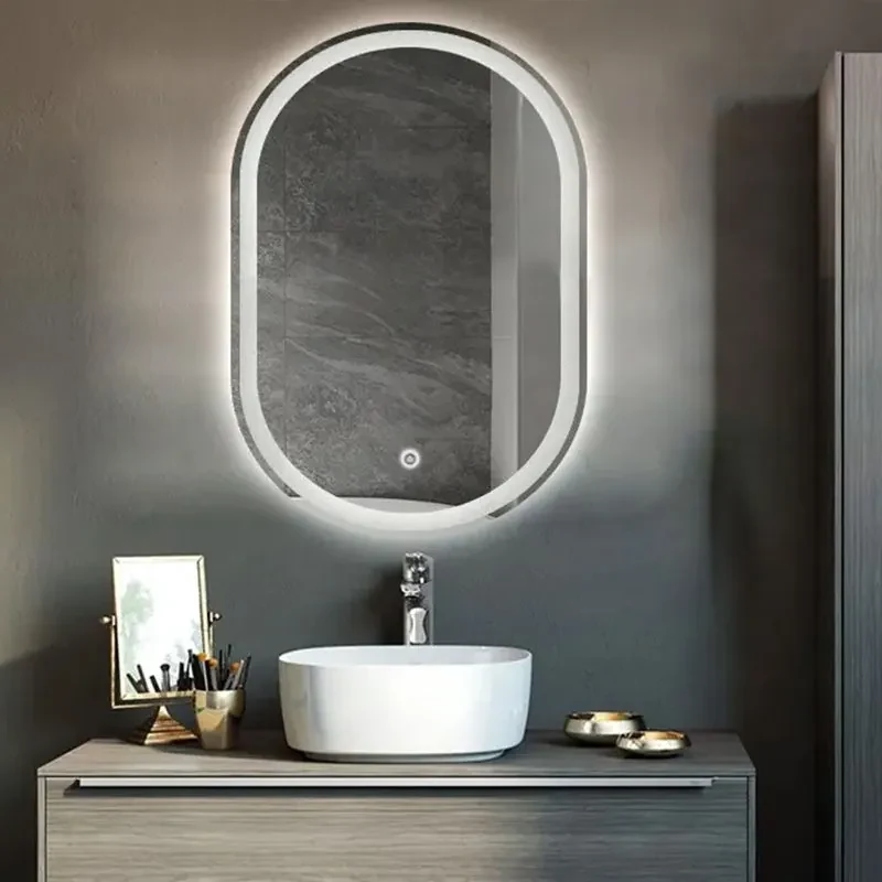 Tutumi Tutumi, LED oválne zrkadlo 80x60cm P10408 DDJ, HOM-02835
