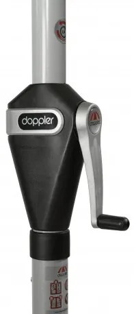 Doppler ACTIVE 210 cm - slnečník s automatickým naklápaním kľučkou - 2. akosť (S277)