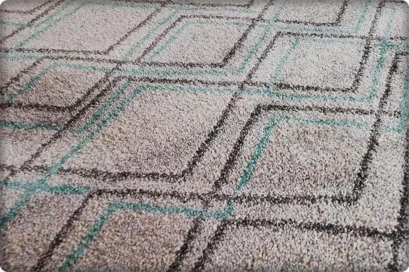 Dekorstudio Moderný koberec RELAX - Tyrkysová sieť Rozmer koberca: 200x290cm