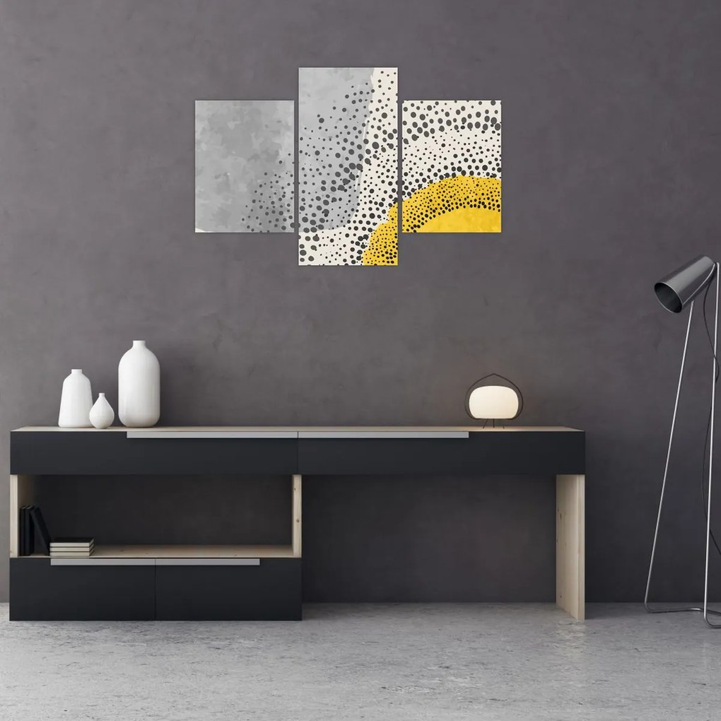 Obraz - Abstraktná maľba pláže N⁰3 (90x60 cm)