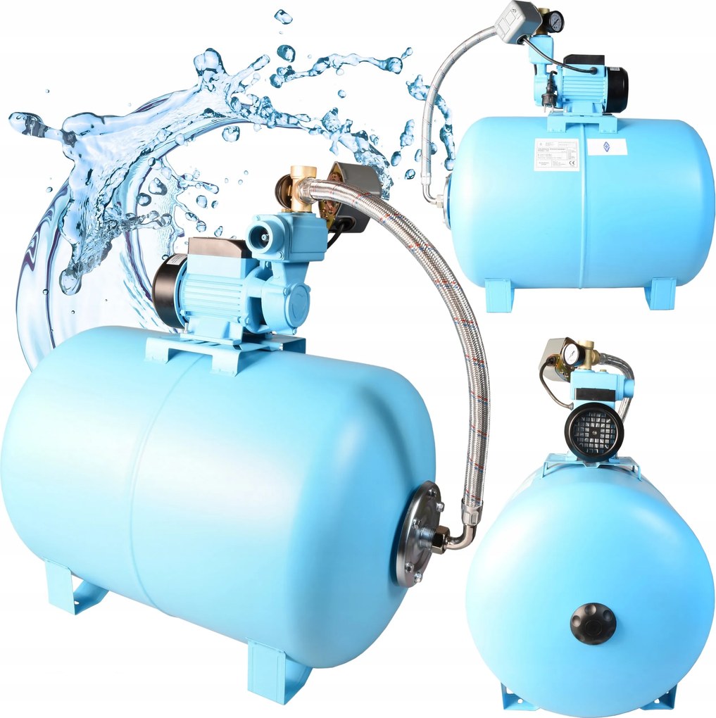 Hydrofor Na Vodu 100L Čerpadlo Wz Wzp 250 W Hydroforový set Komplet 2100 l/h