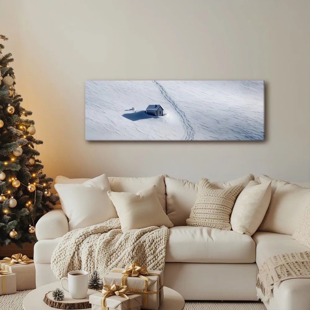 Obraz zimná rozprávka na horách