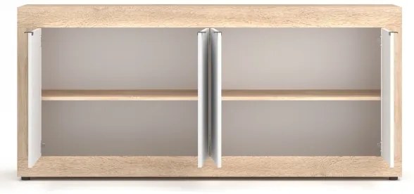 Komoda RUNEA dub sonoma/biela