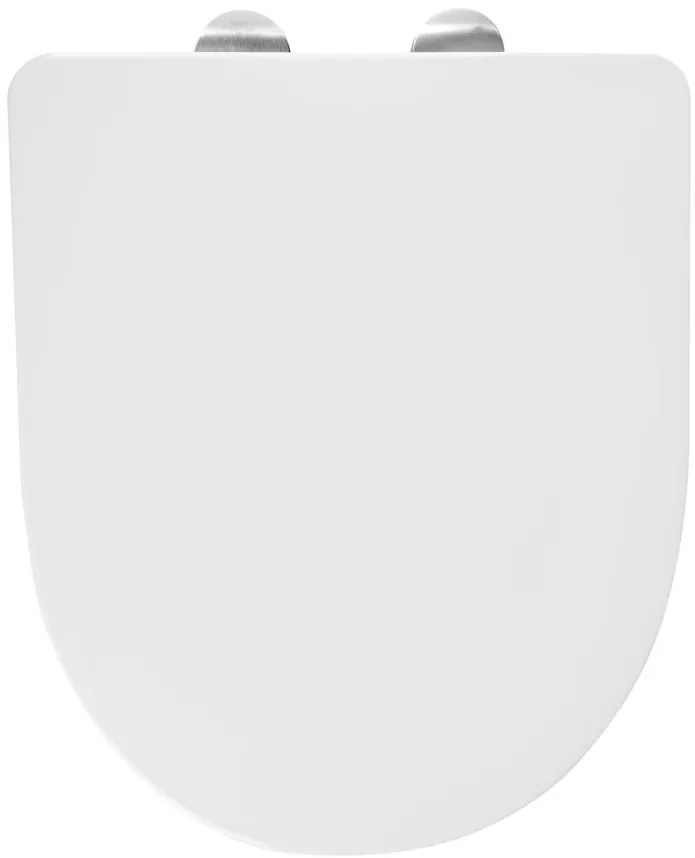 Aqualine Aqualine, JALTA WC sedátko, Soft Close, Easy Take, biela, PBS103