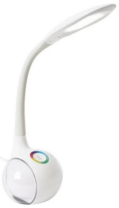 LED RGB Stmievateľná stolná lampa LED/7W/230V biela