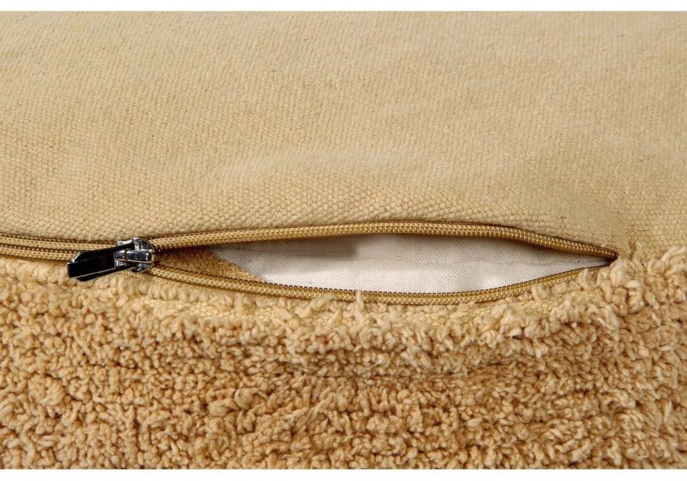 Okrovožltý taburet Chill Honey – Lorena Canals