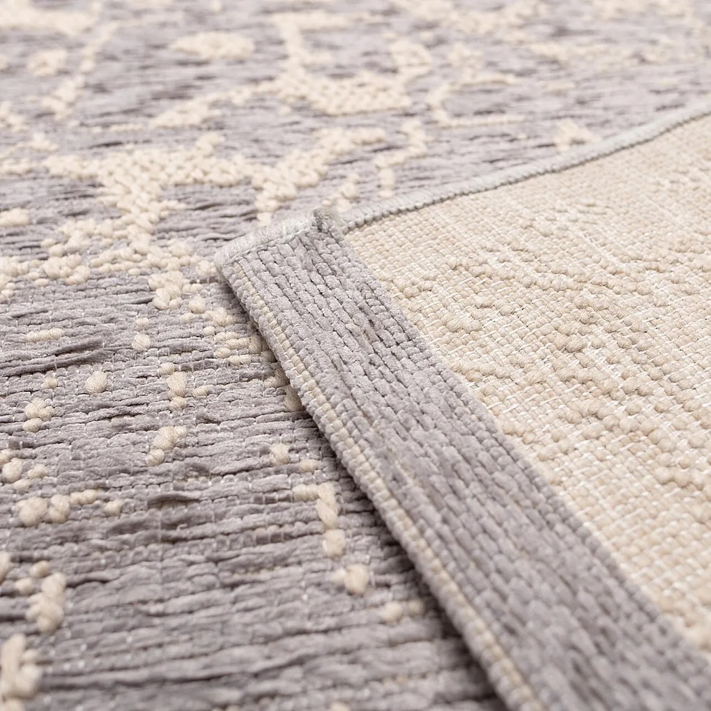Koberec Velvet beige/grey 160x230cm