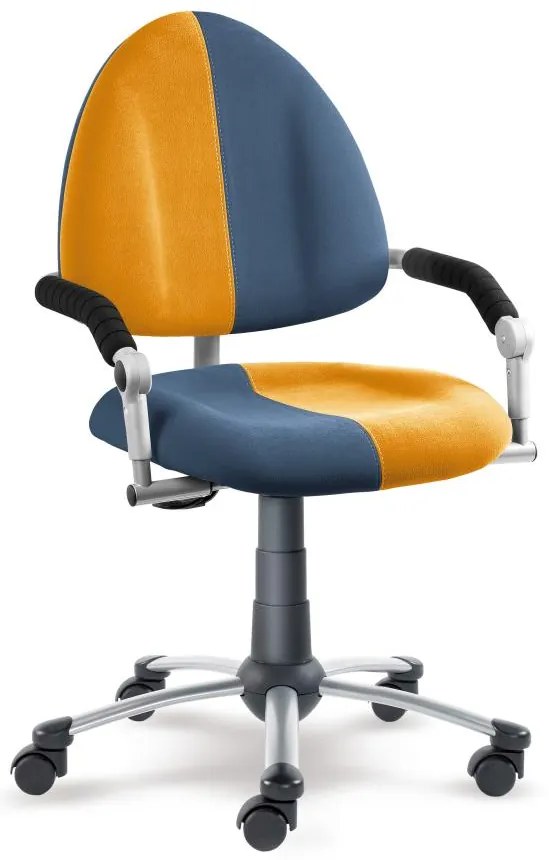 MAYER Detská rastúca stolička FREAKY 694 žltá modrošedá