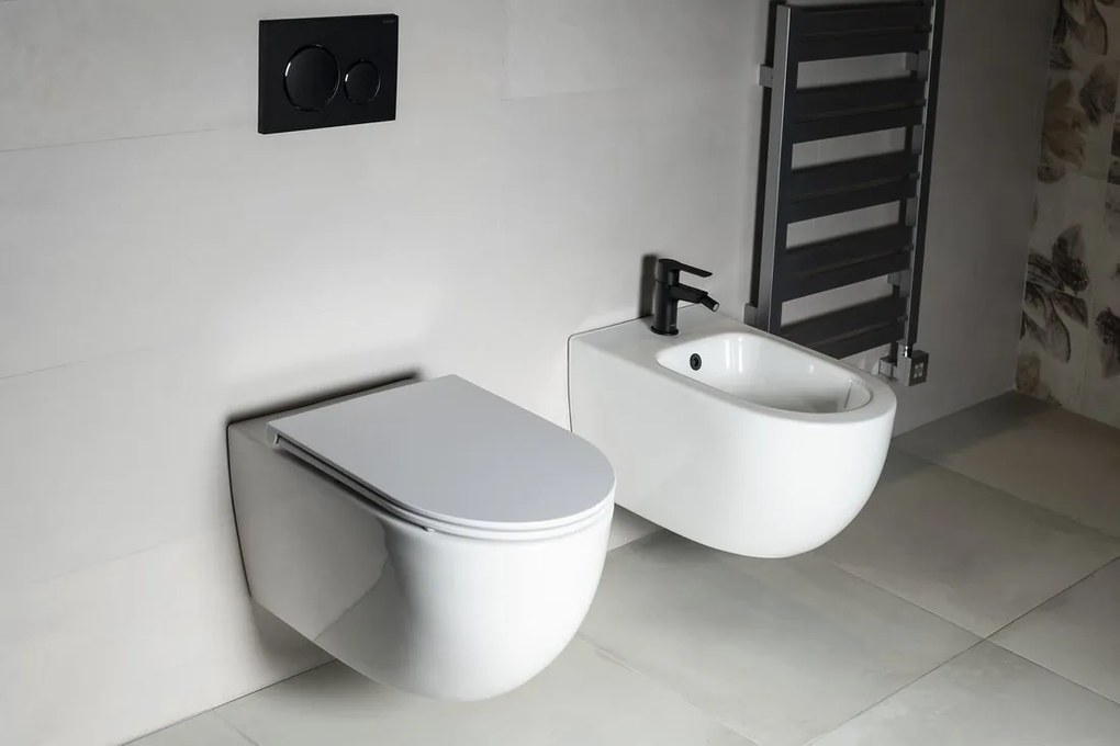 Bruckner Bruckner, FULDA závesný bidet, 36x52cm, biela, 201.611.4