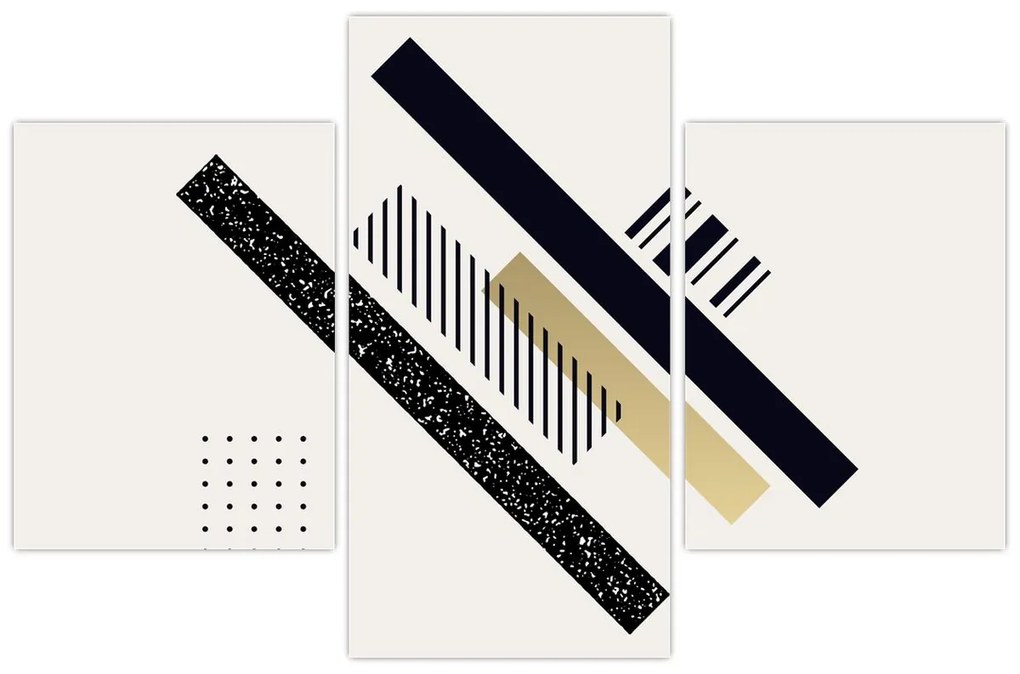 Obraz - Geometrické tvary N⁰5 (90x60 cm)