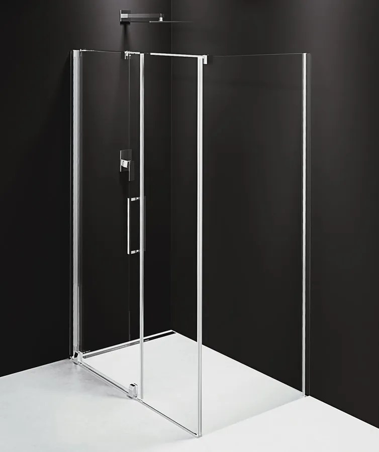 Polysan Polysan, ROLLS LINE obdĺžniková sprchová zástena 1600x800 mm, L/P varianta, číre sklo, RL1615RL3215