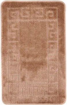 Kúpeľňový koberček MONO 1030 camel 3305 1PC grécky