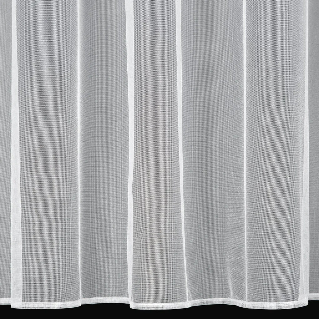 ZÁCLONA NA KRÚŽKOCH SYLVIA 135X250 CM BIELA