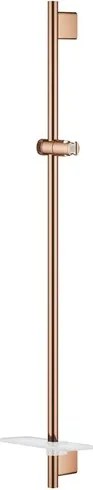 Sprchová tyč GROHE RAINSHOWER SmartActive na stenu s poličkou Warm Sunset 26603DA0