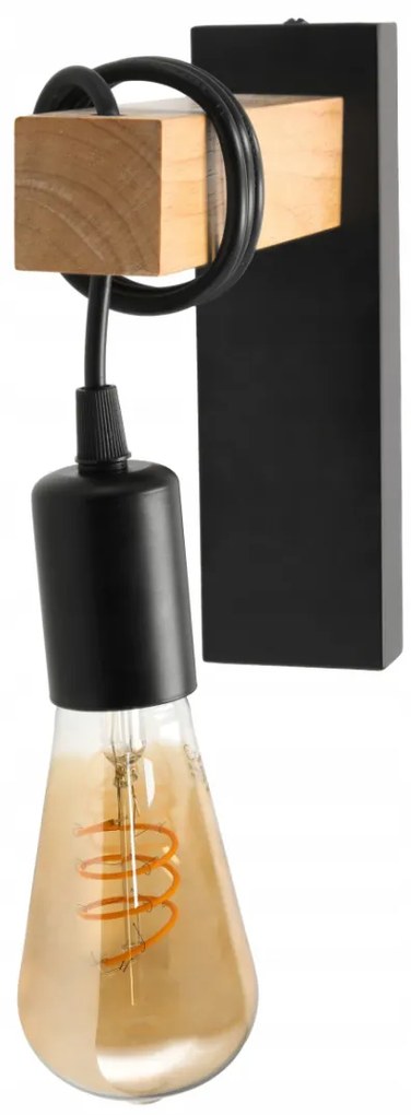 BERGE LED nástenné svietidlo 1x E27 Loft