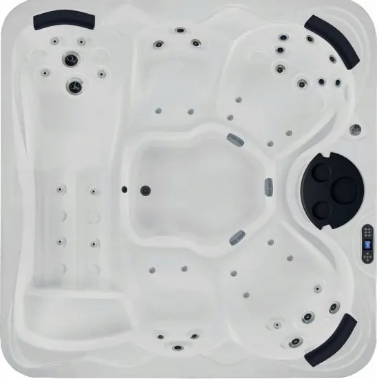 Záhradná vírivka bazén celoročná pevná 216x216x93 poľsko 5 miest