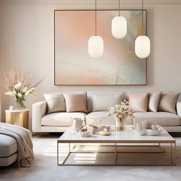 Luster na lanku ALIAS 3xE14/40W/230V zlatá