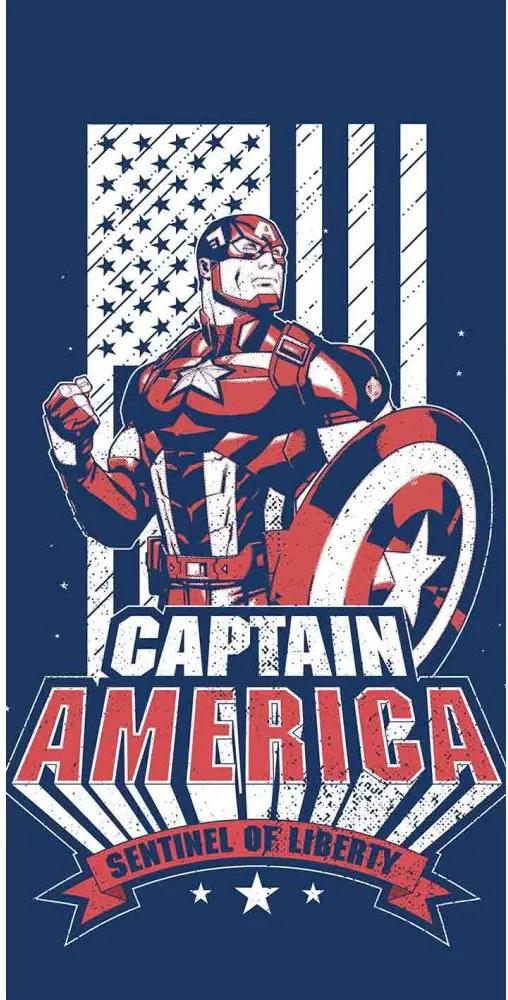 Osuška detská Avengers Captain America 70x140 cm FARO