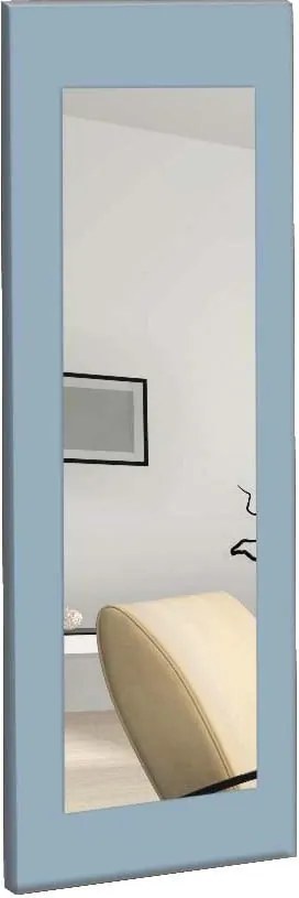 Nástenné zrkadlo s modrým rámom Oyo Concept Chiva, 40 x 120 cm