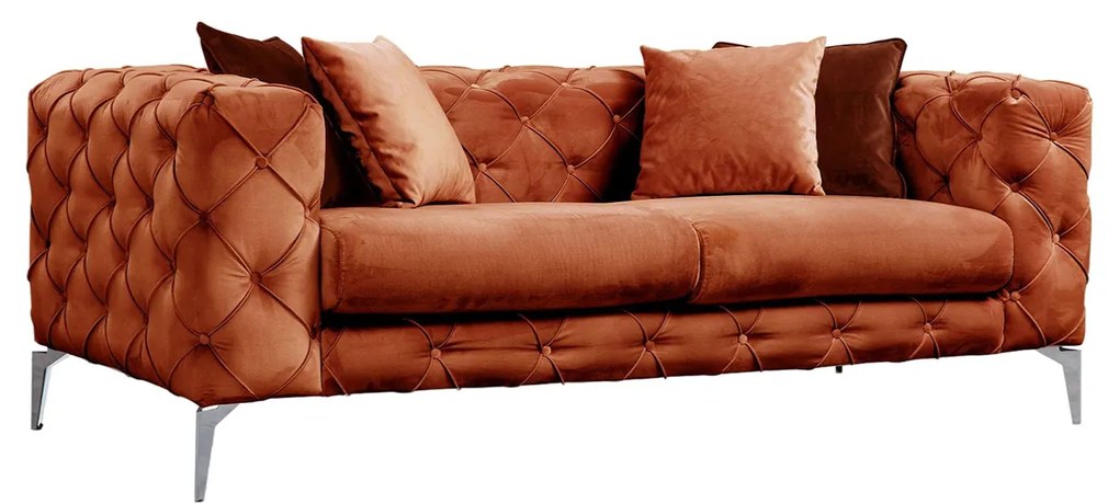 Luxusná dvojmiestna pohovka ComoDeluxe - oranžová