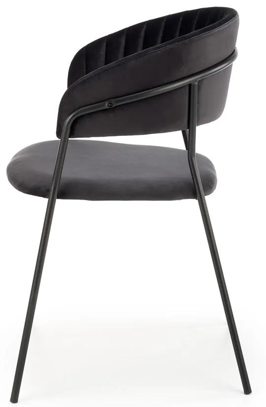 Jedálenská stolička K426 - čierna