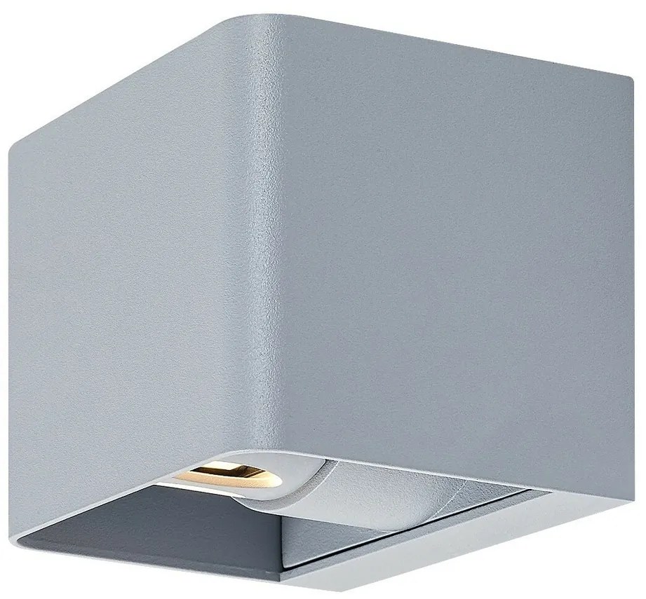 Rabalux 77170 vonkajšie nástenné LED svietidlo Hallstatt, 10 W, sivá