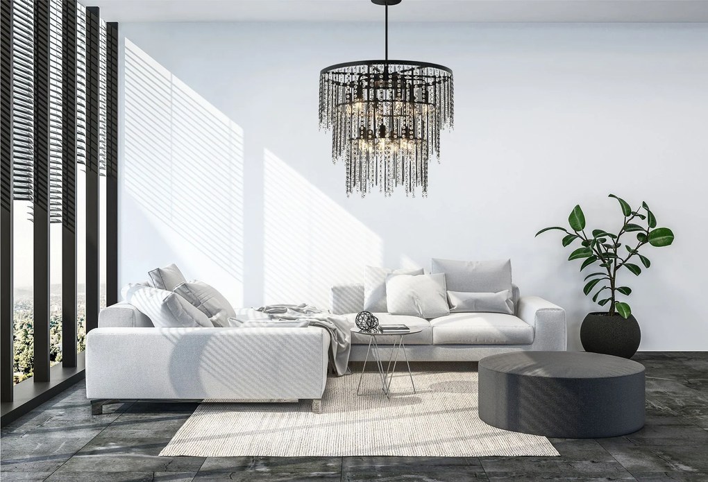 Toolight Rea, Luster Cristal APP1314-CP Black, OSW-07988