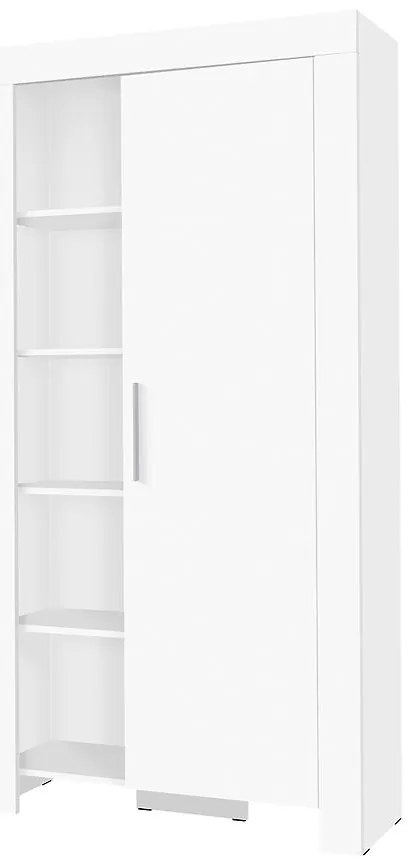 Vitrína Cezar 4 biela