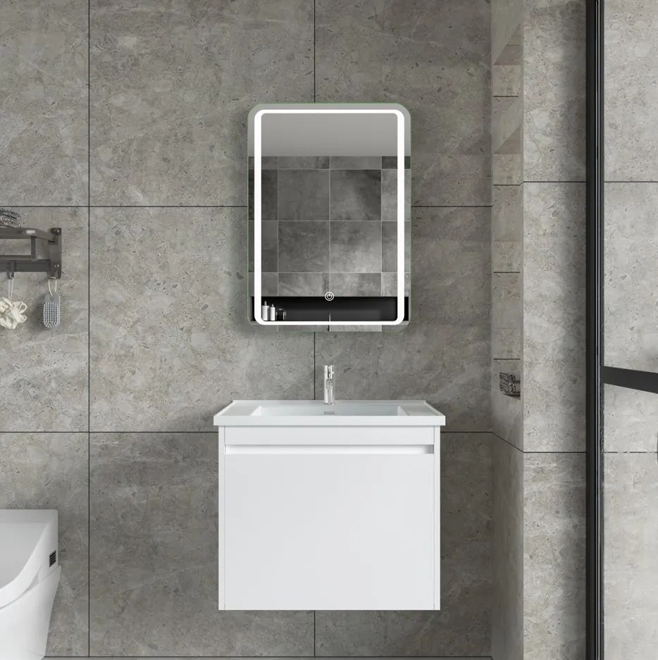 Erga Mia, LED zrkadlo 50x70cm, 1840 lm, 6500K, predné/zadné osvetlenie, ERG-V01-117-5070-00