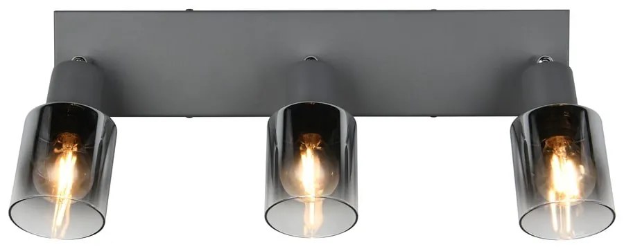 Antracitové bodové svietidlo ø 7 cm Cadiz – Reality