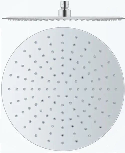 Slezák - RAV Hlavová sprcha okrúhla kovová ø 30 cm - KS0001, Chróm