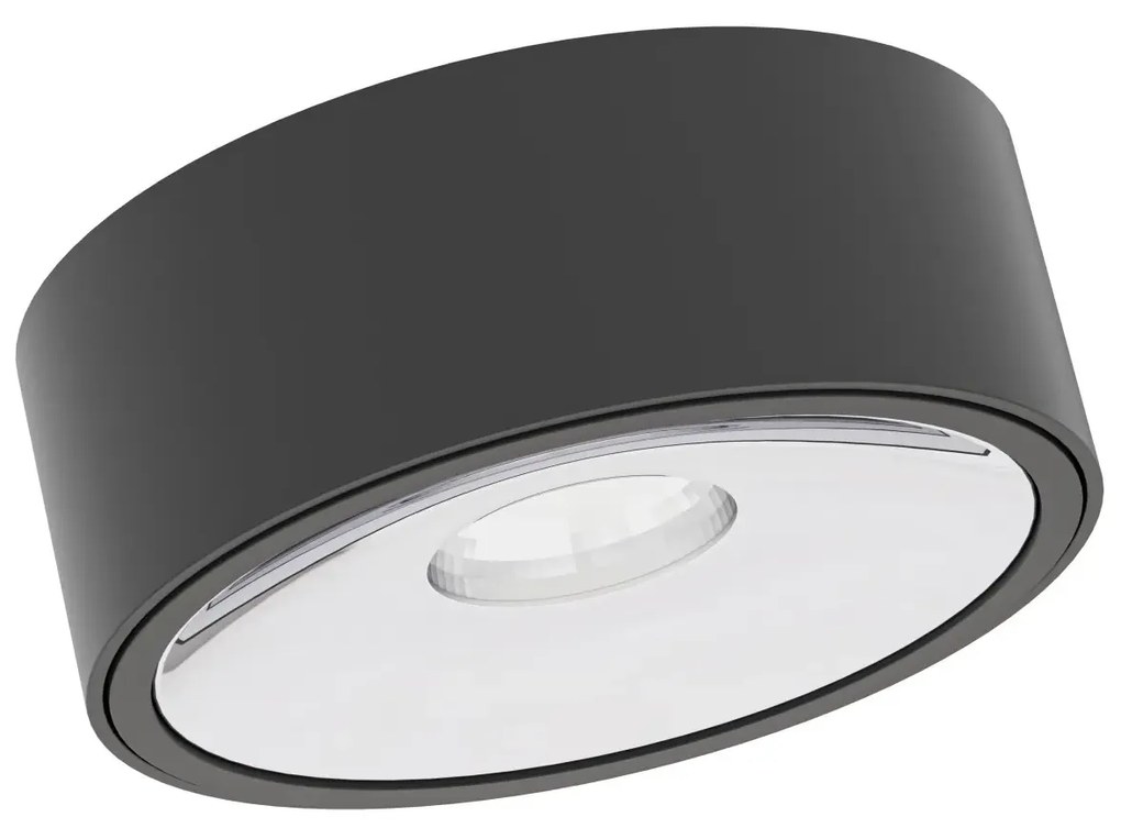 Moderné bodové svietidlo Neo Slim LED čierna/chróm