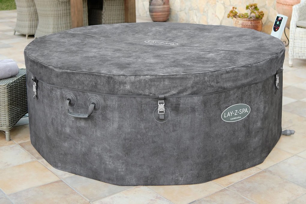 BESTWAY Lay-Z-Spa Carrara ThermaCore Smart AirJet Vírivka, 170 x 65 cm, 6 osôb 6001V