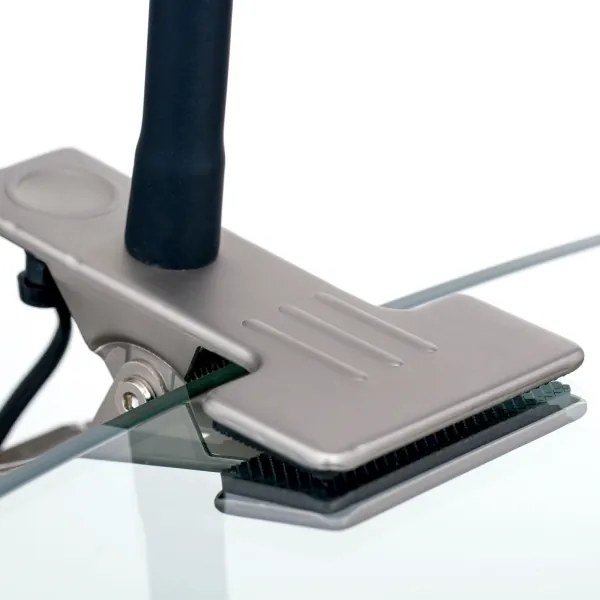 Orion Str 10-489- LED Flexibilná stolná lampa s klipom KURT LED/5W/230V strieborná