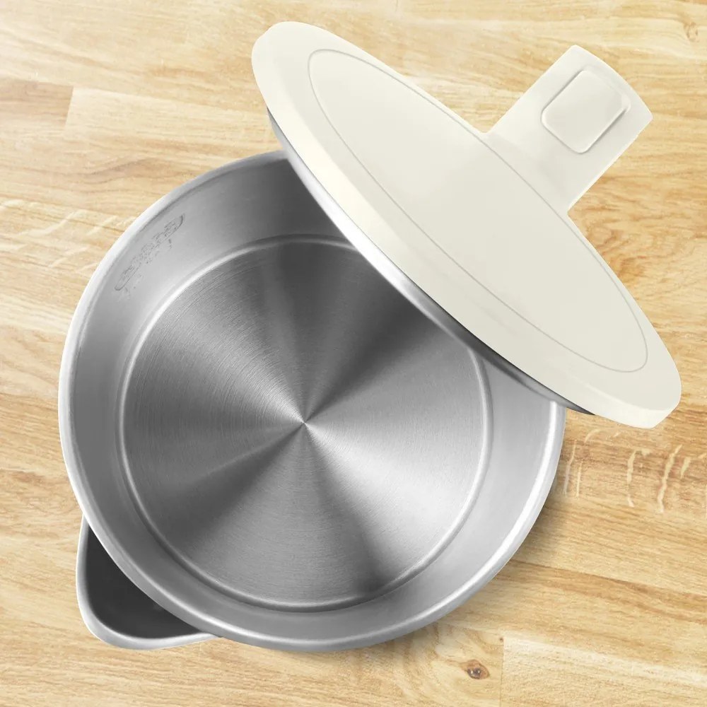 Krémová rýchlovarná kanvica 1,5 l Thermo Protect KO140AE0 – Tefal