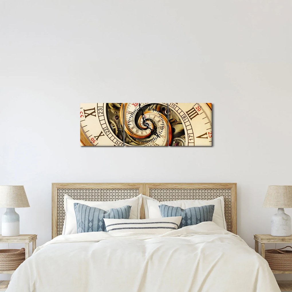 Obraz hodín (s hodinami) (90x30 cm)