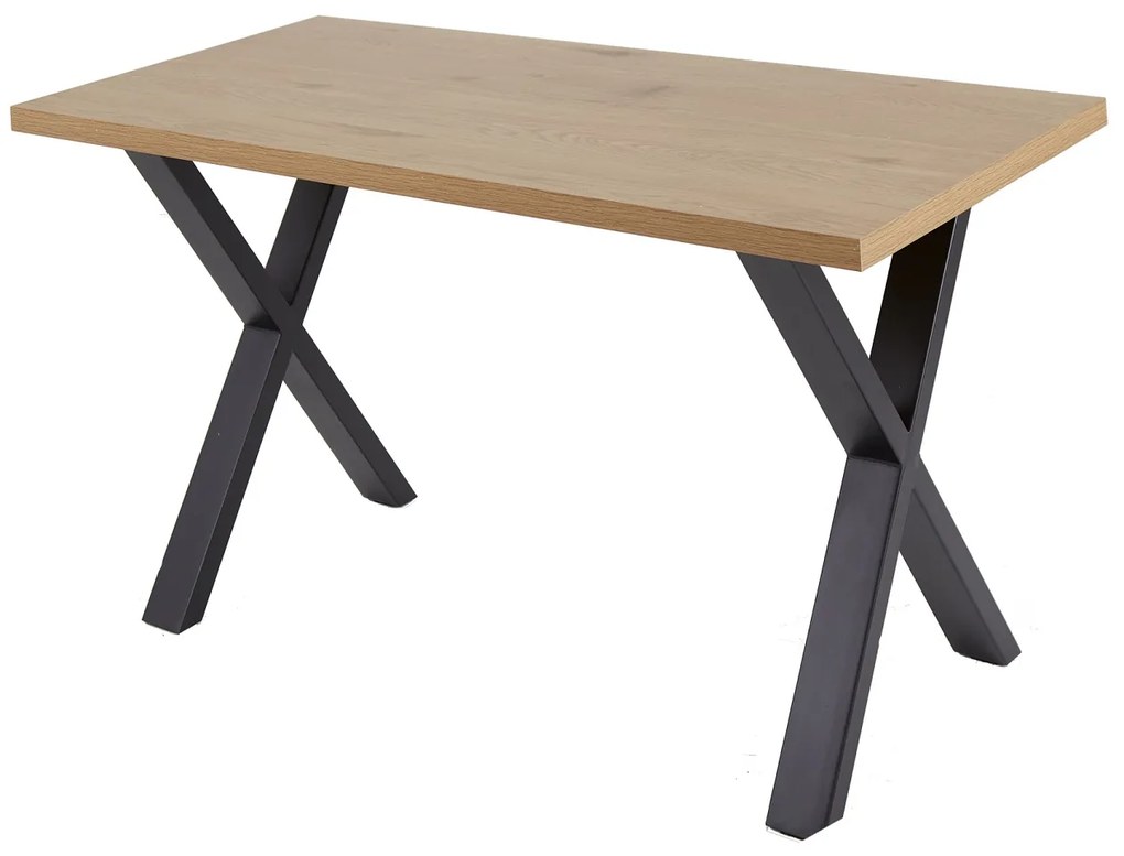 Dizajnový písací stôl Giuliana X 140 cm dub