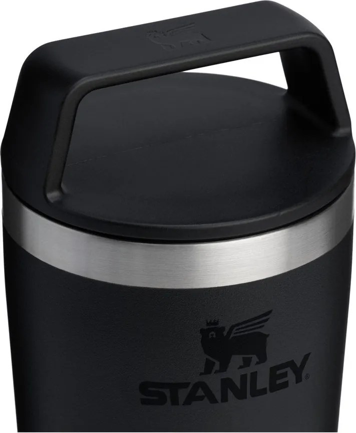 Čierny termo hrnček z nehrdzavejúcej ocele 230 ml Café-To-Go Travel Mug Black 2.0 – Stanley
