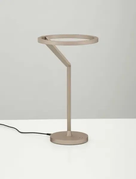 LED stmievateľná champaign zlatá stolná lampa Tilia