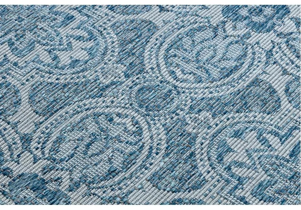 Kusový koberec Axel modrý kruh 160cm