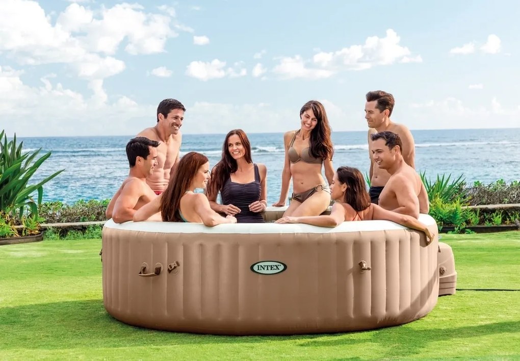 Intex | Vírivý bazén Pure Spa Bubble HWS 8 NP + výhodný set príslušenstva | 19900144