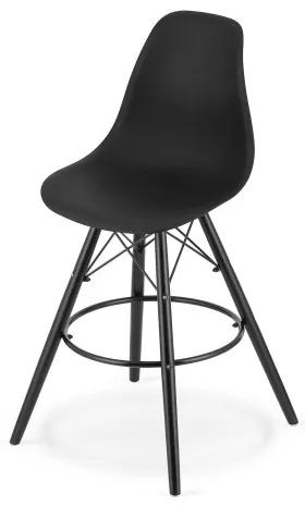 Barová stolička Lamal čierna