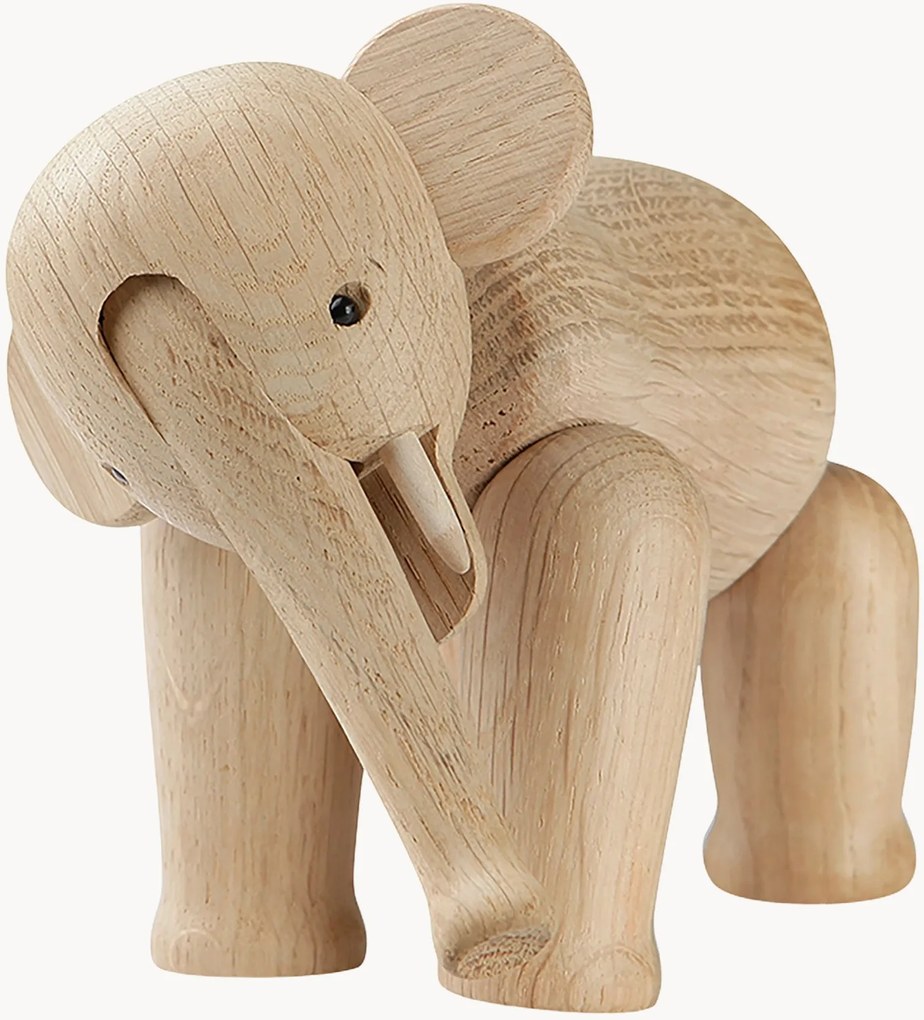 Dekorácia z dubového dreva Elephant Mini