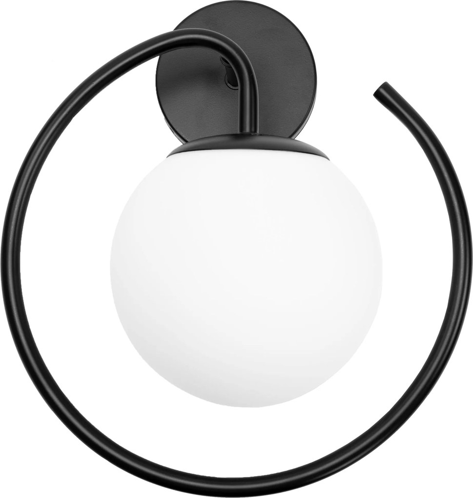 Toolight Toolight, nástenné svietidlo APP1152-1W, čierna-biela, OSW-40006