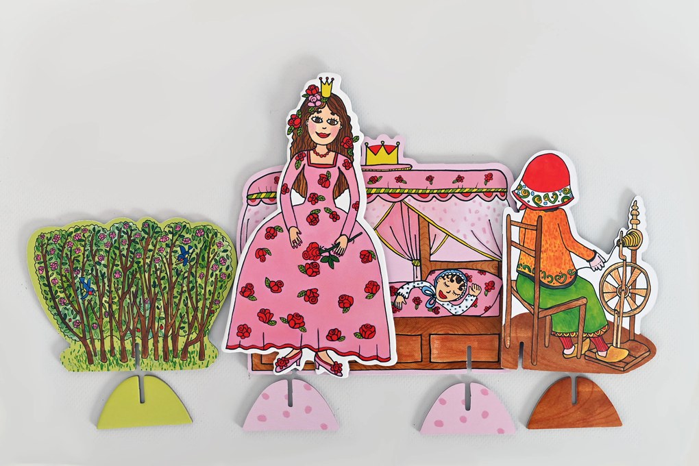MARIONETINO – Šípková Ruženka – bábky 2 ks