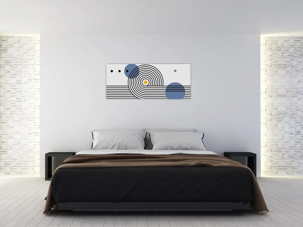 Obraz - Minimalistická abstrakcia N⁰1 (120x50 cm)