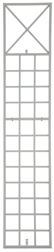 Mriežka na popínavé rastliny Trigo - 198 x 40 cm - Biela