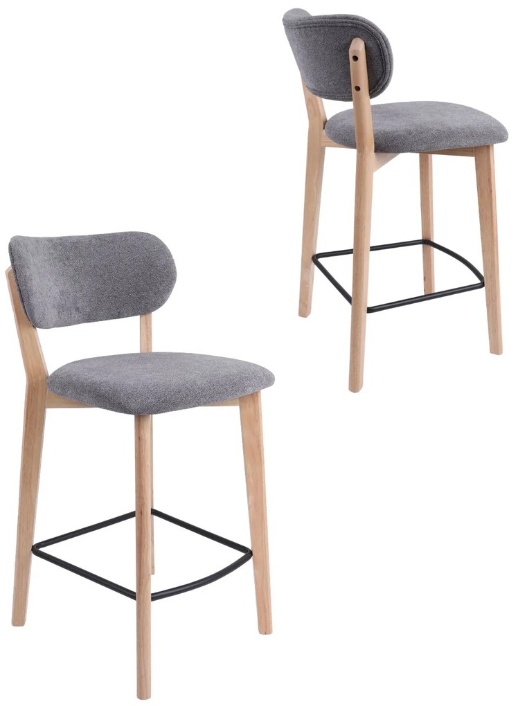 Drevená barová stolička Boston