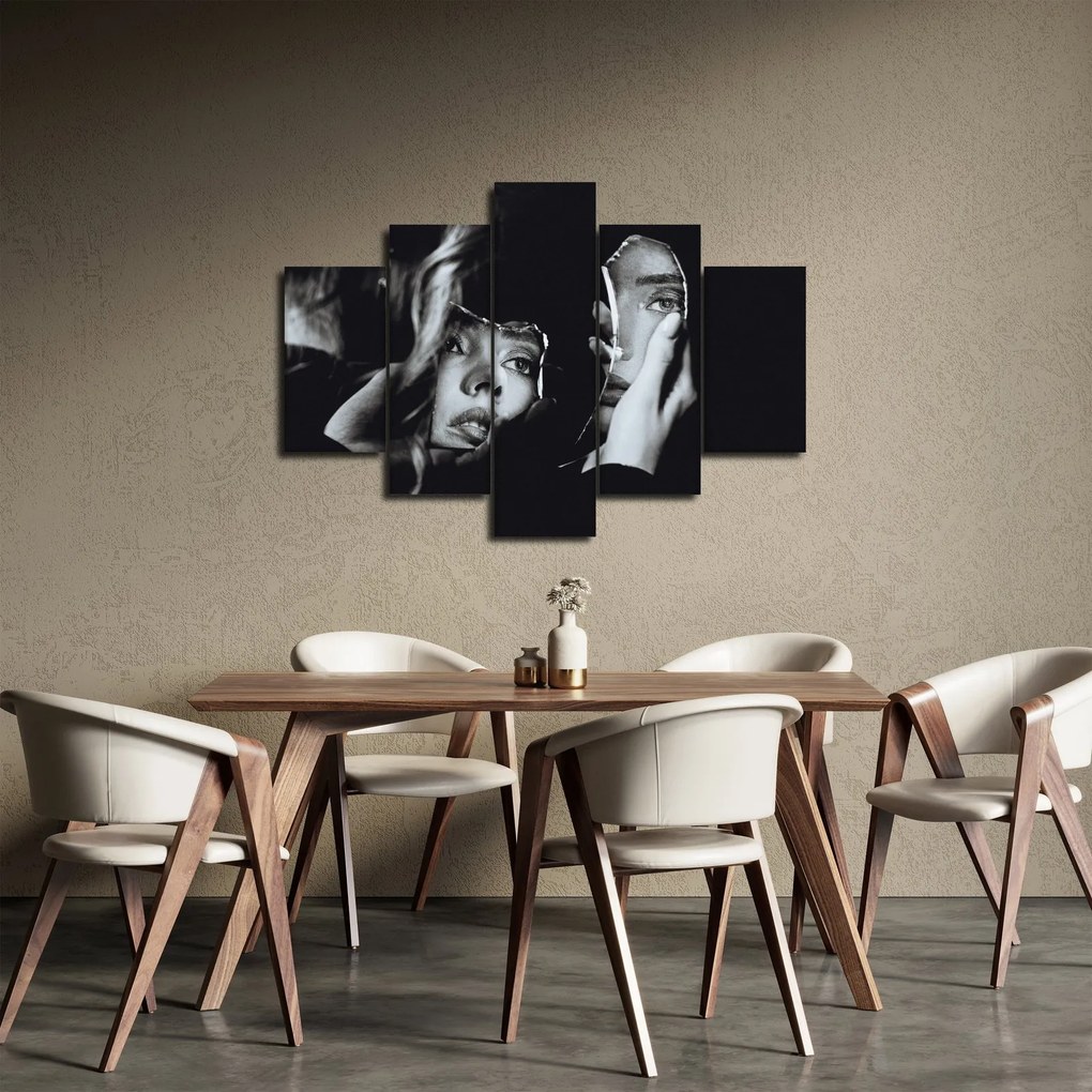 Obraz - Pohľad do zrkadla (150x105 cm)