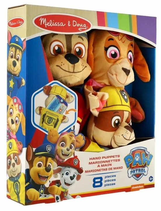 Maňušky Labková Patrola / Paw Patrol, 4 ks